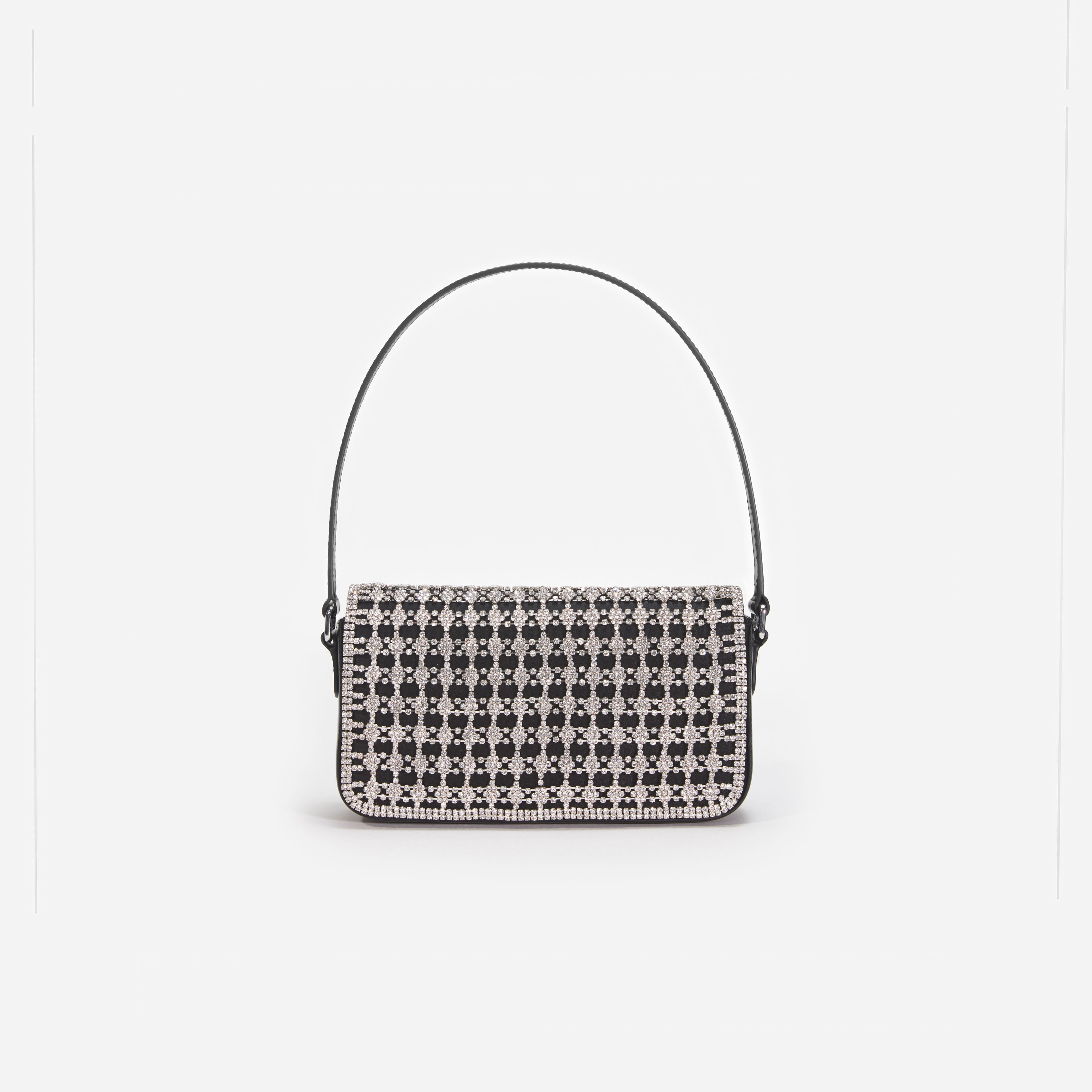 Black Crystal Shoulder Bag