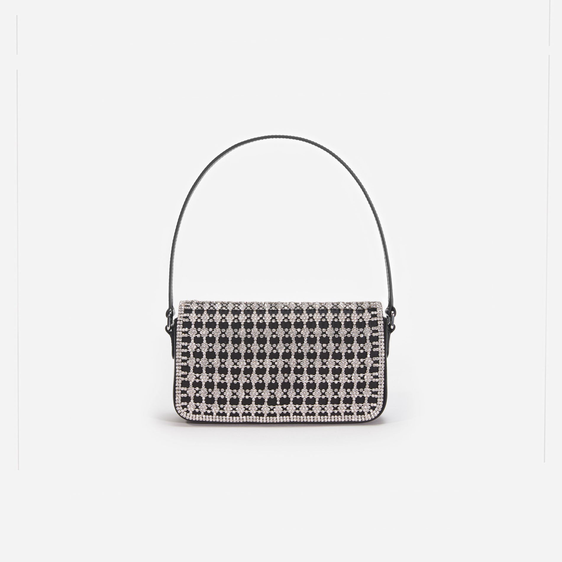 Black Crystal Shoulder Bag
