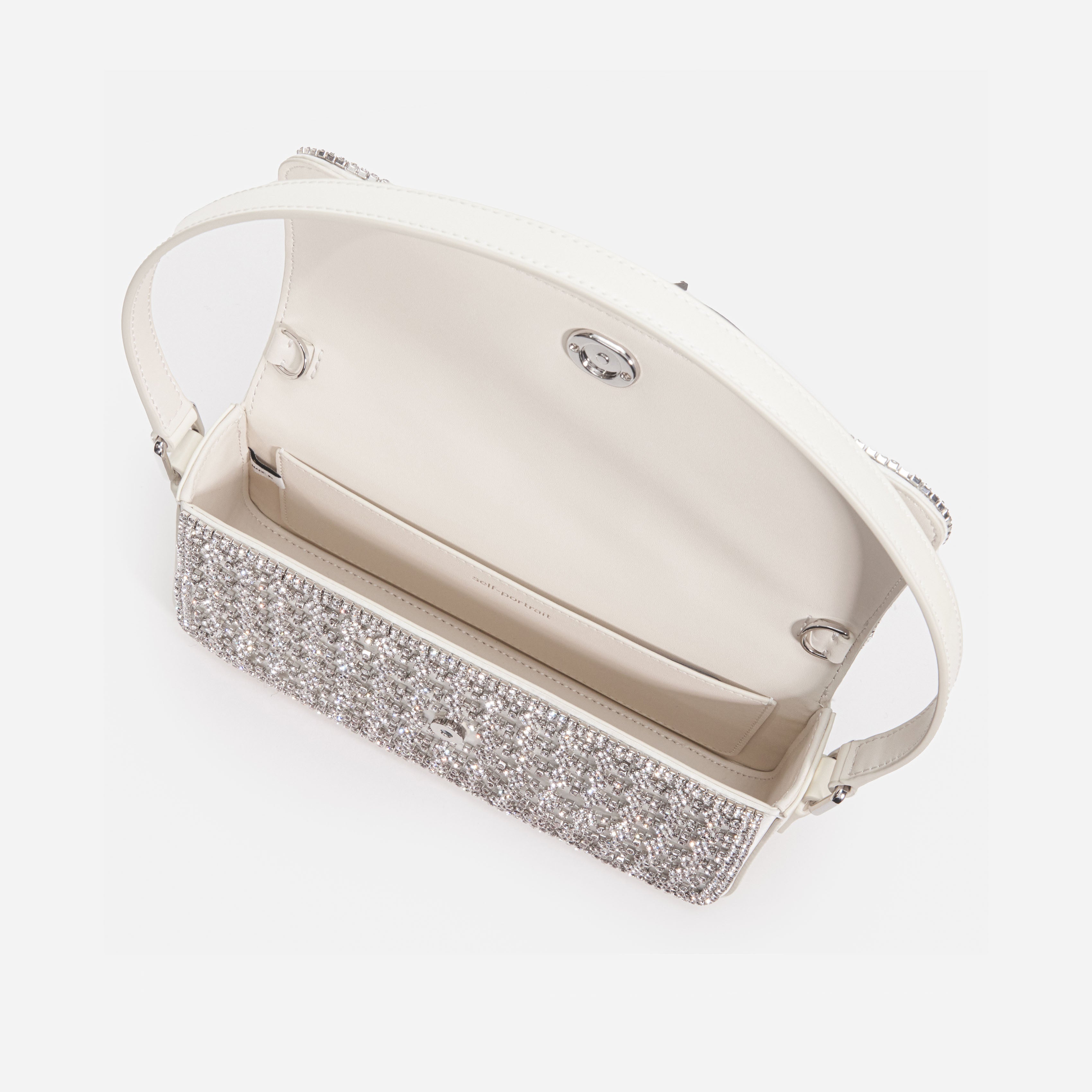 Champagne Crystal Shoulder Bag