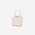 Pink Leather Micro Bag