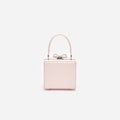 Pink Leather Micro Bag