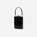 Black Croc Mini Bag