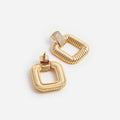 Gold Knocker Earrings