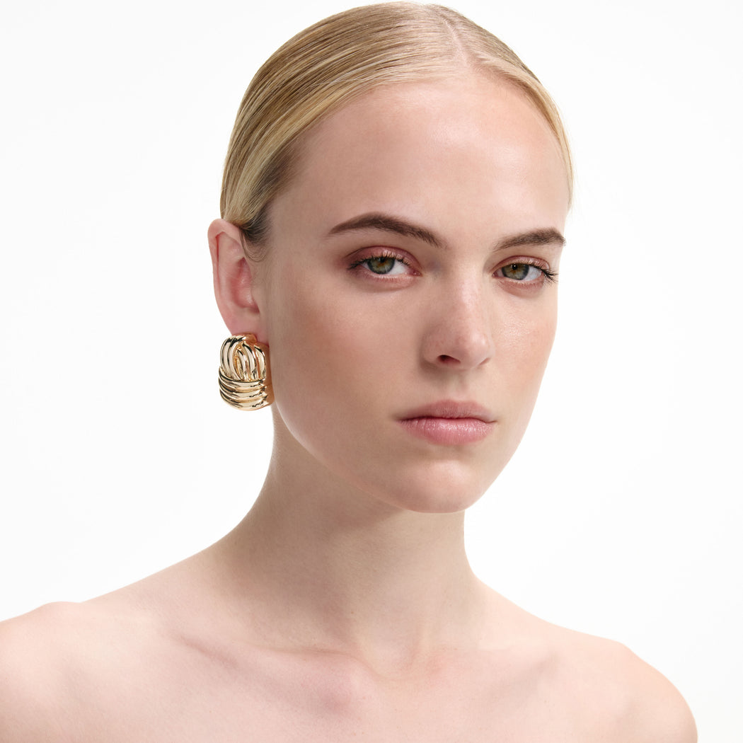 Gold Knot Earrings