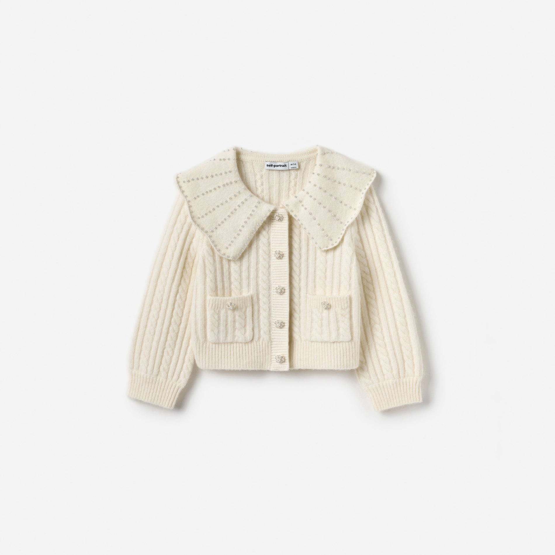 Cream Alpaca Cardigan