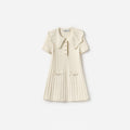 Cream Alpaca Knit Dress