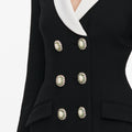 Black Tailored Blazer Mini Dress