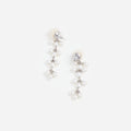 Pearl Cluster Dangle Earring