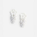 Pearl Flower Beaded Cluster Earring
