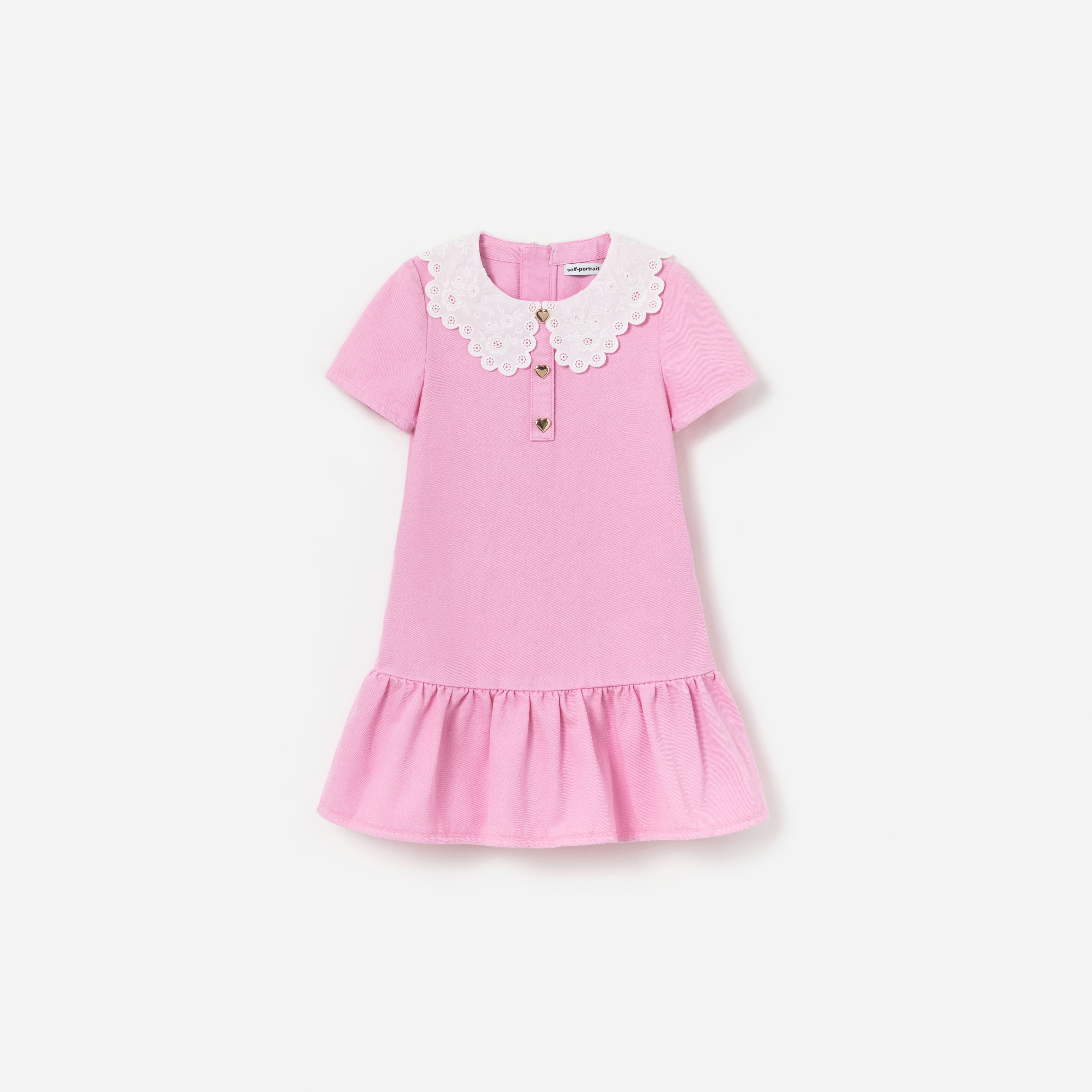 Pink Denim Dress
