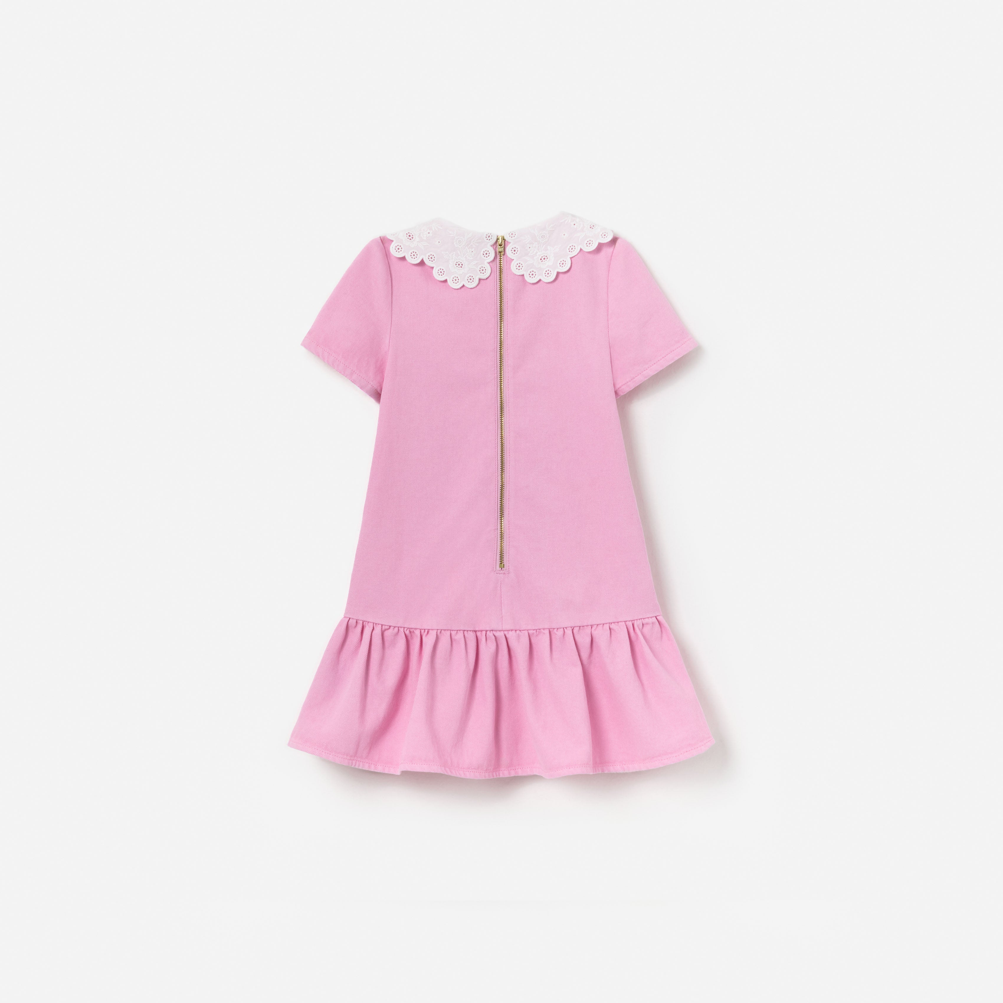 Pink Denim Dress