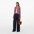Indigo Denim Straight Leg Jeans