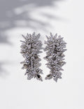 Silver Beaded Dangle Earring