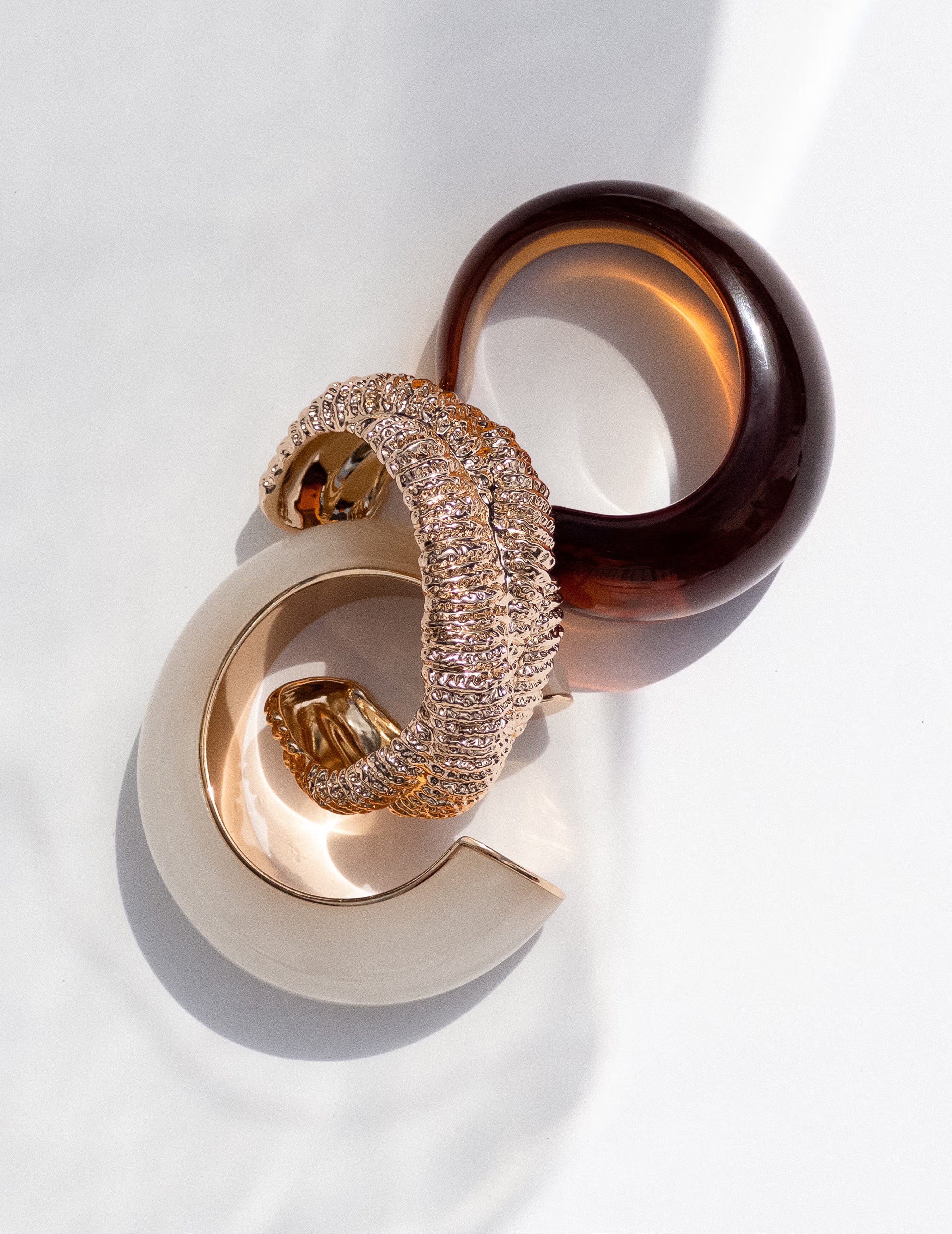 Amber Resin Cuff