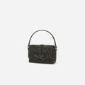 Black Rhinestone Chainmail Micro Bag