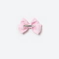 핑크 튤 리본 헤어클립