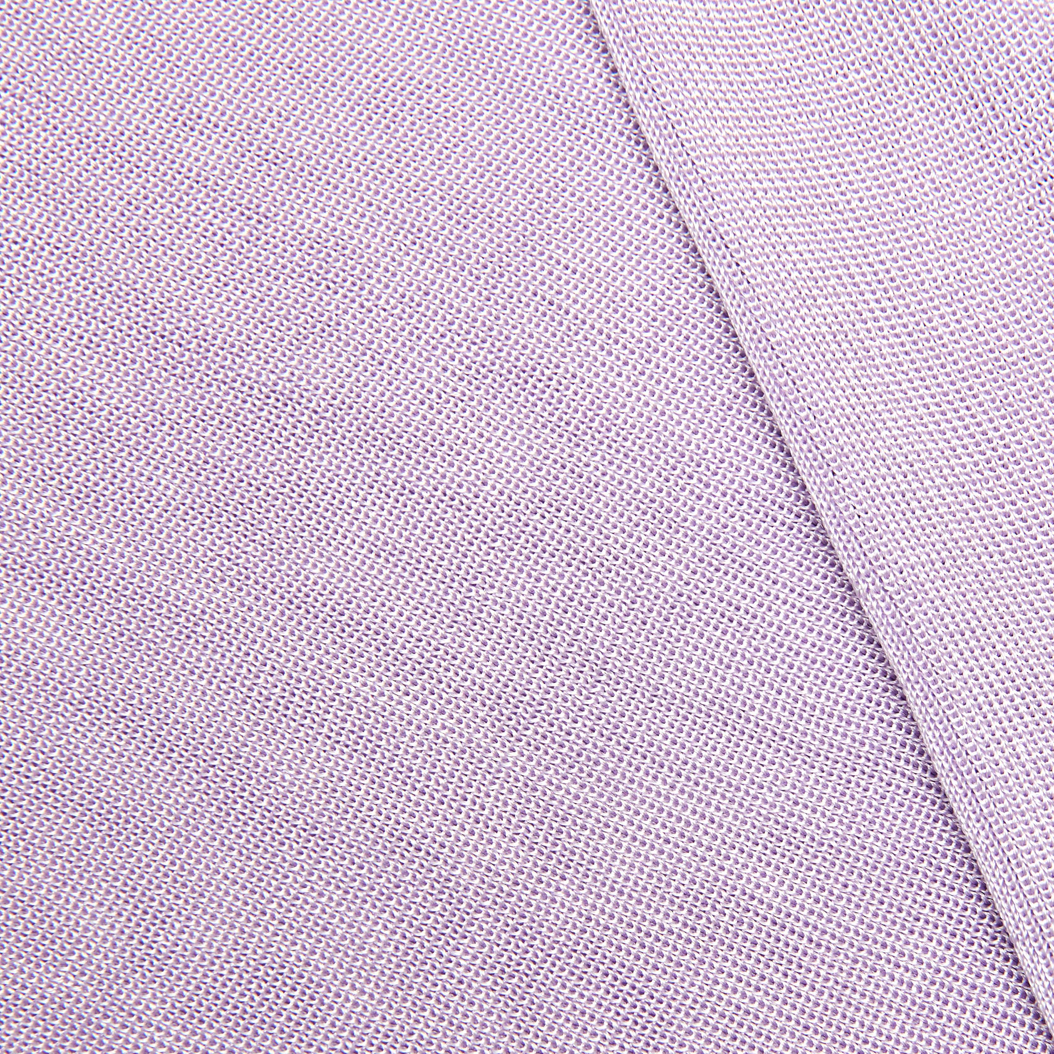 라일락 비스코스 니트 반팔 탑