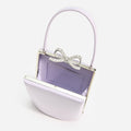 Lilac Leather Bag