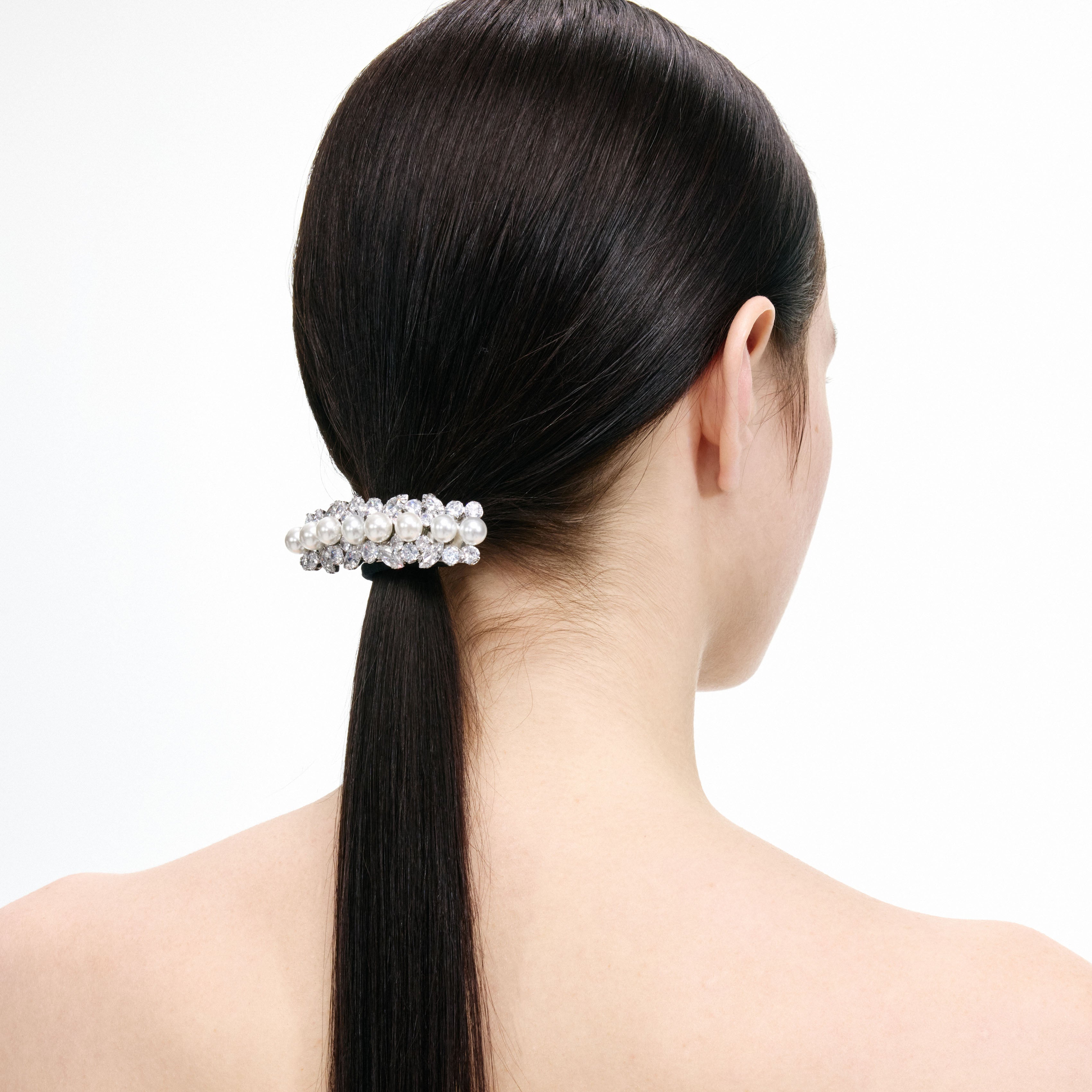 멀티 크리스털 헤어 커프