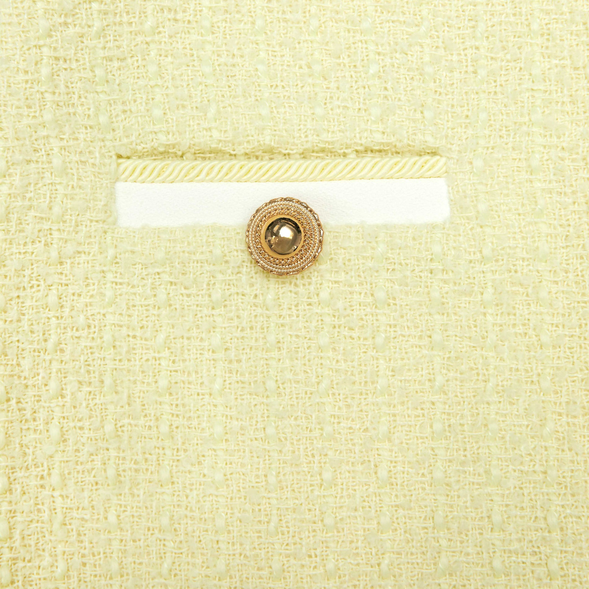 노란색 부클 스커트