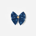 Denim Hair Bow
