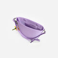 Lilac Satin Bucket Bag