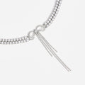 Double Crystal Bow Choker