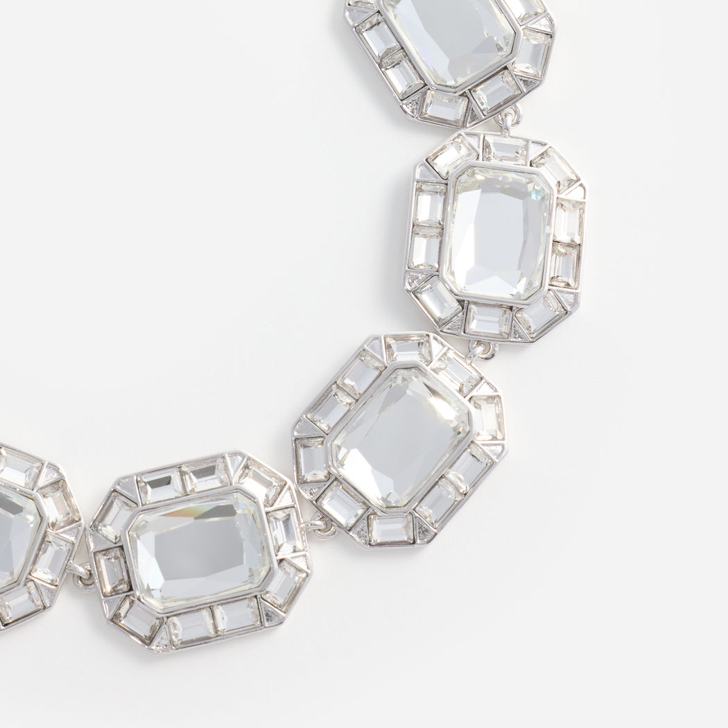 Silver Crystal Bracelet