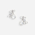 Multi Crystal Cluster Earrings
