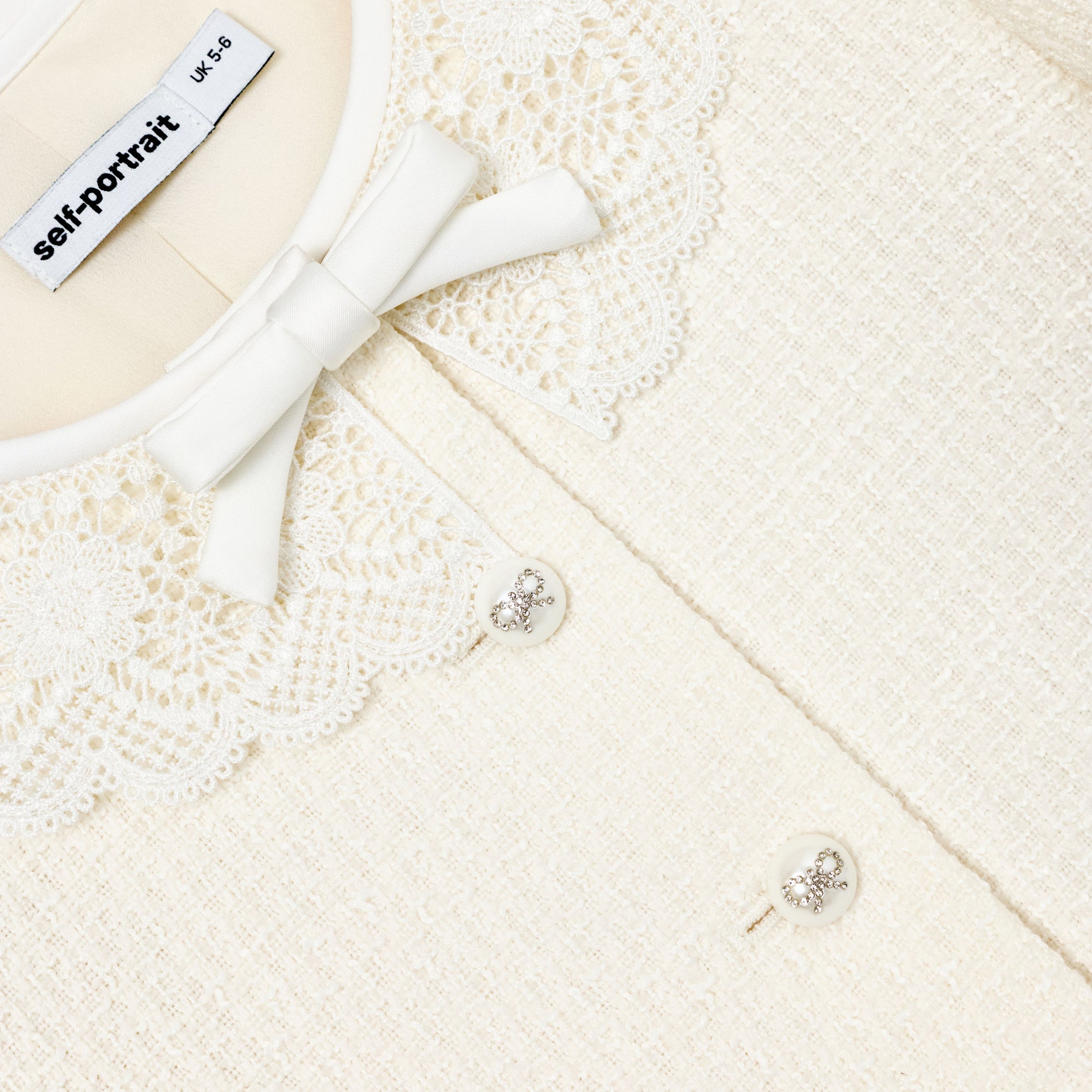 Cream Boucle Jacket