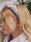 Lilac Flower Sequin Headband