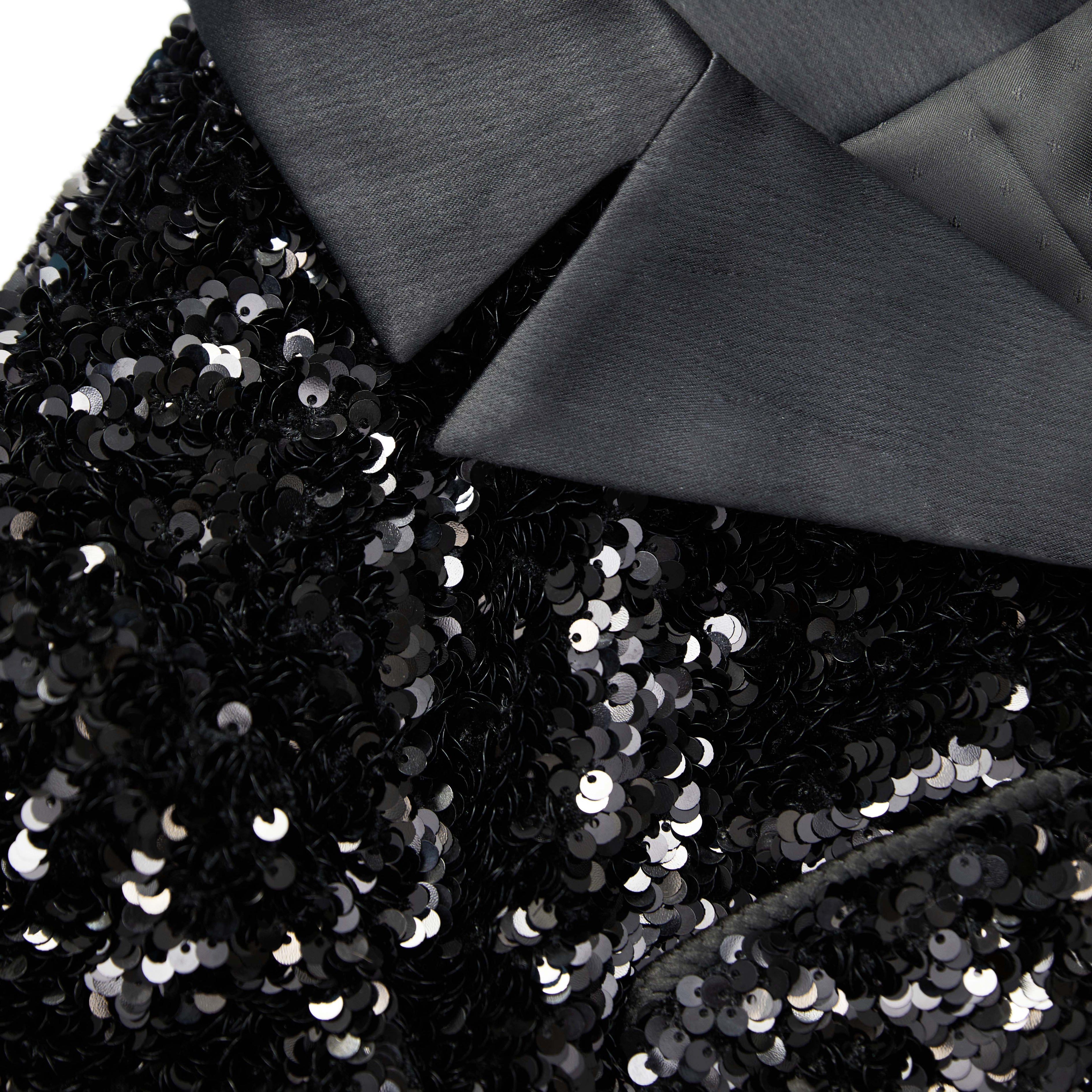 Black Sequin Jacket