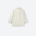 Cream Boucle Coat