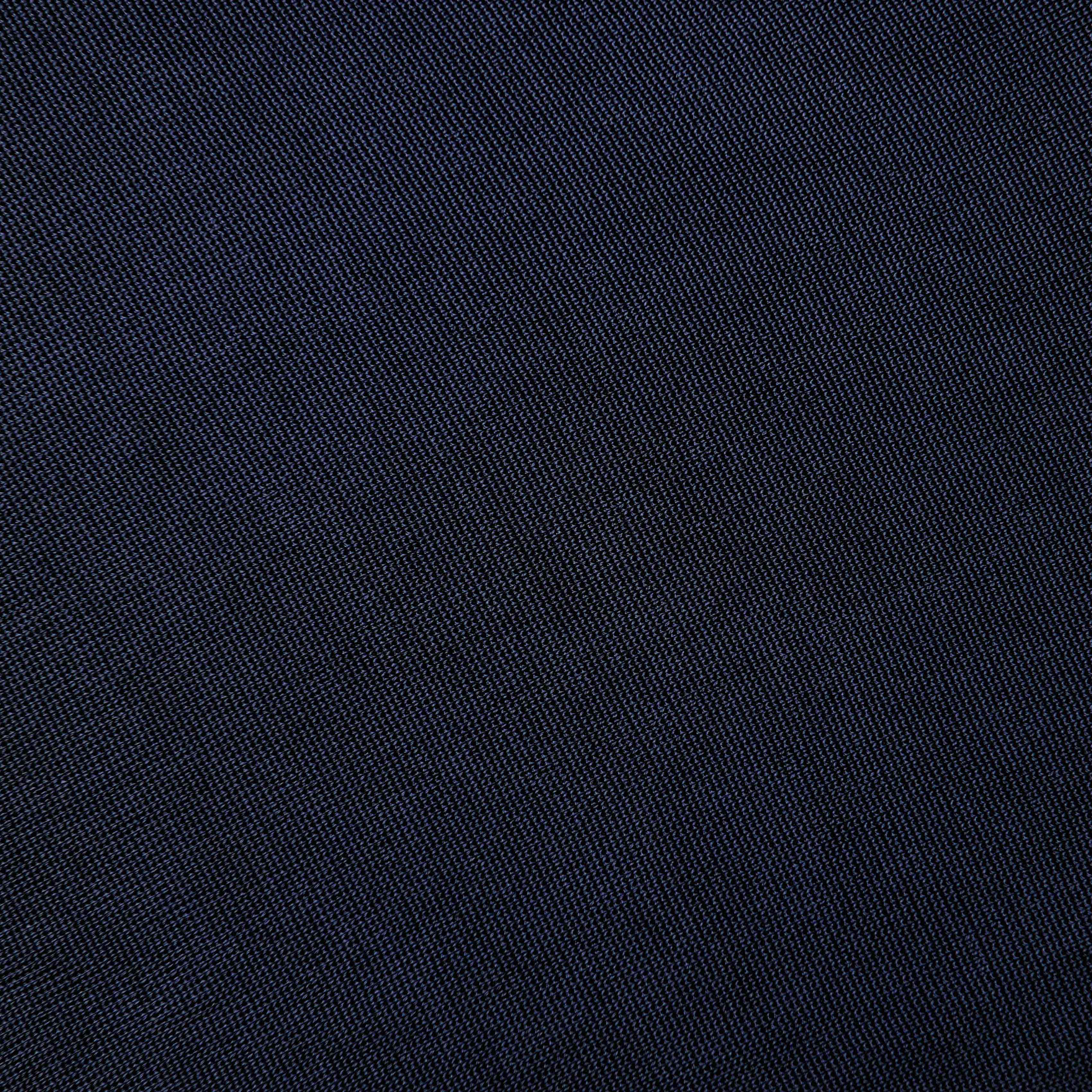 네이비 비스코스 니트 맥시 드레스