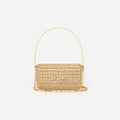 Gold Crystal Shoulder Bag