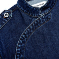 Denim Asymmetric Shirt