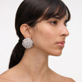 Crystal Flower Earrings