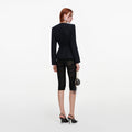 Navy Boucle Jacket