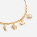 Gold Charm Bracelet