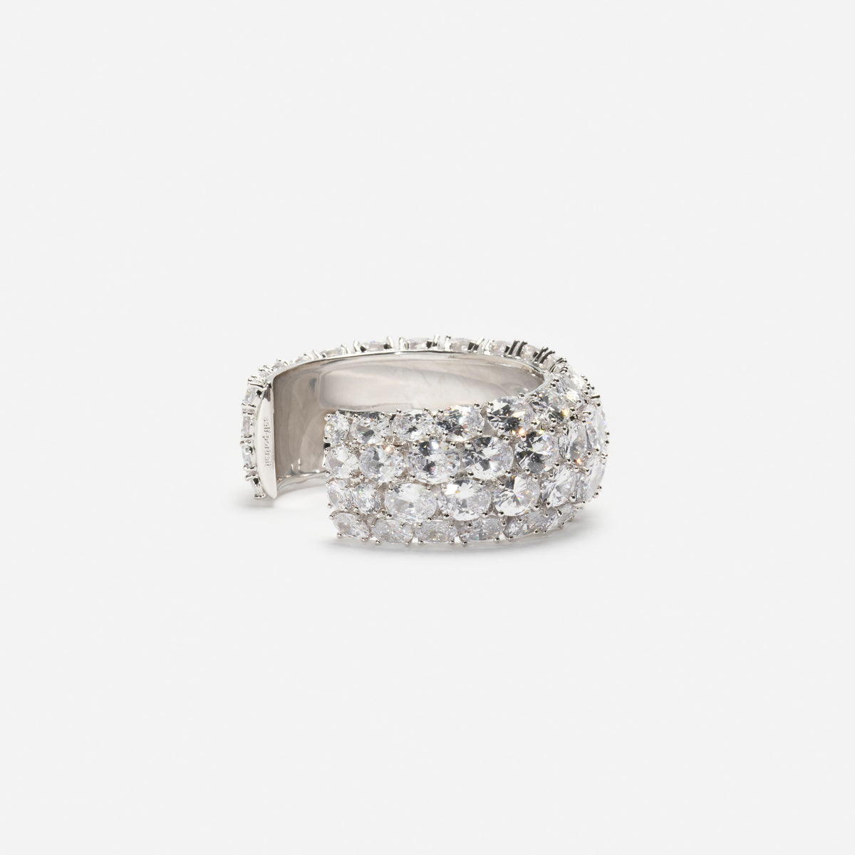 Silver Multi Crystal Bracelet