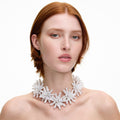 Pearl Cluster Flower Necklace