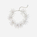 Pearl Cluster Flower Necklace