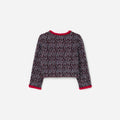 Multi Textured Knit Cardigan