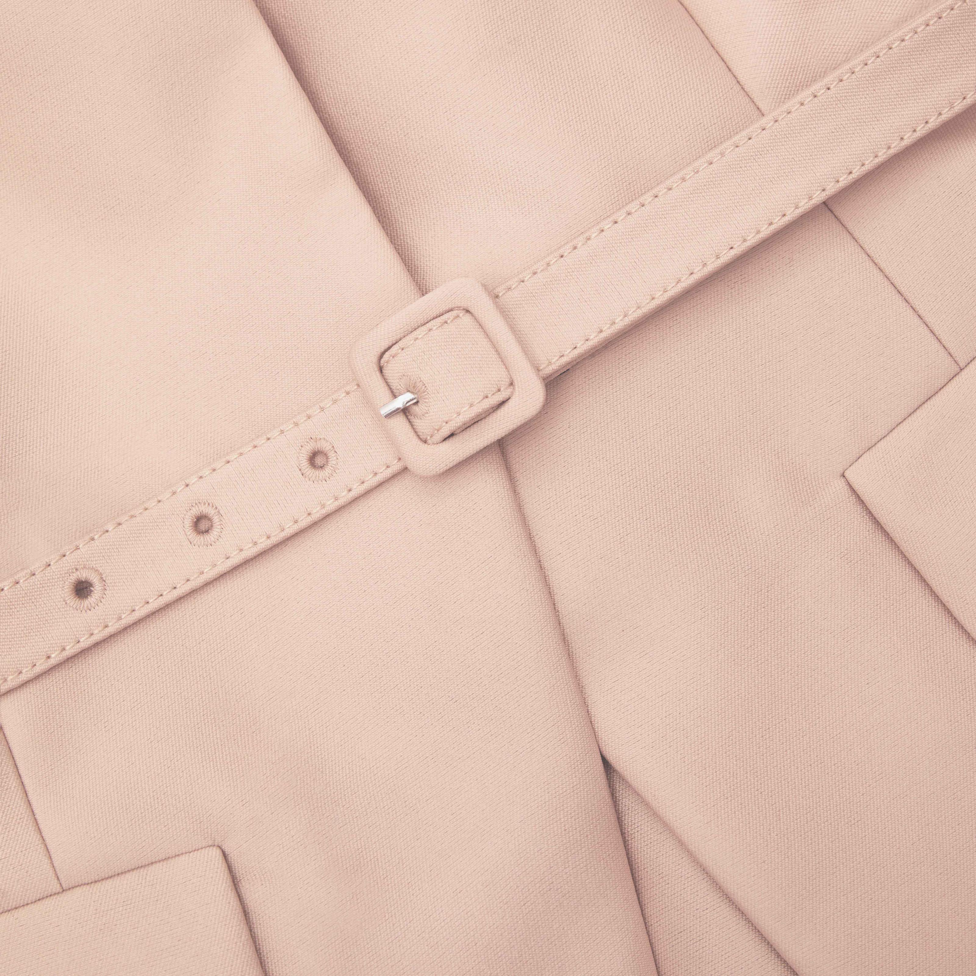 테일러드 태피터 미디 드레스