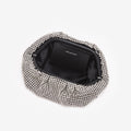Silver Diamante Pouch