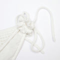 White Crochet Bikini Brief