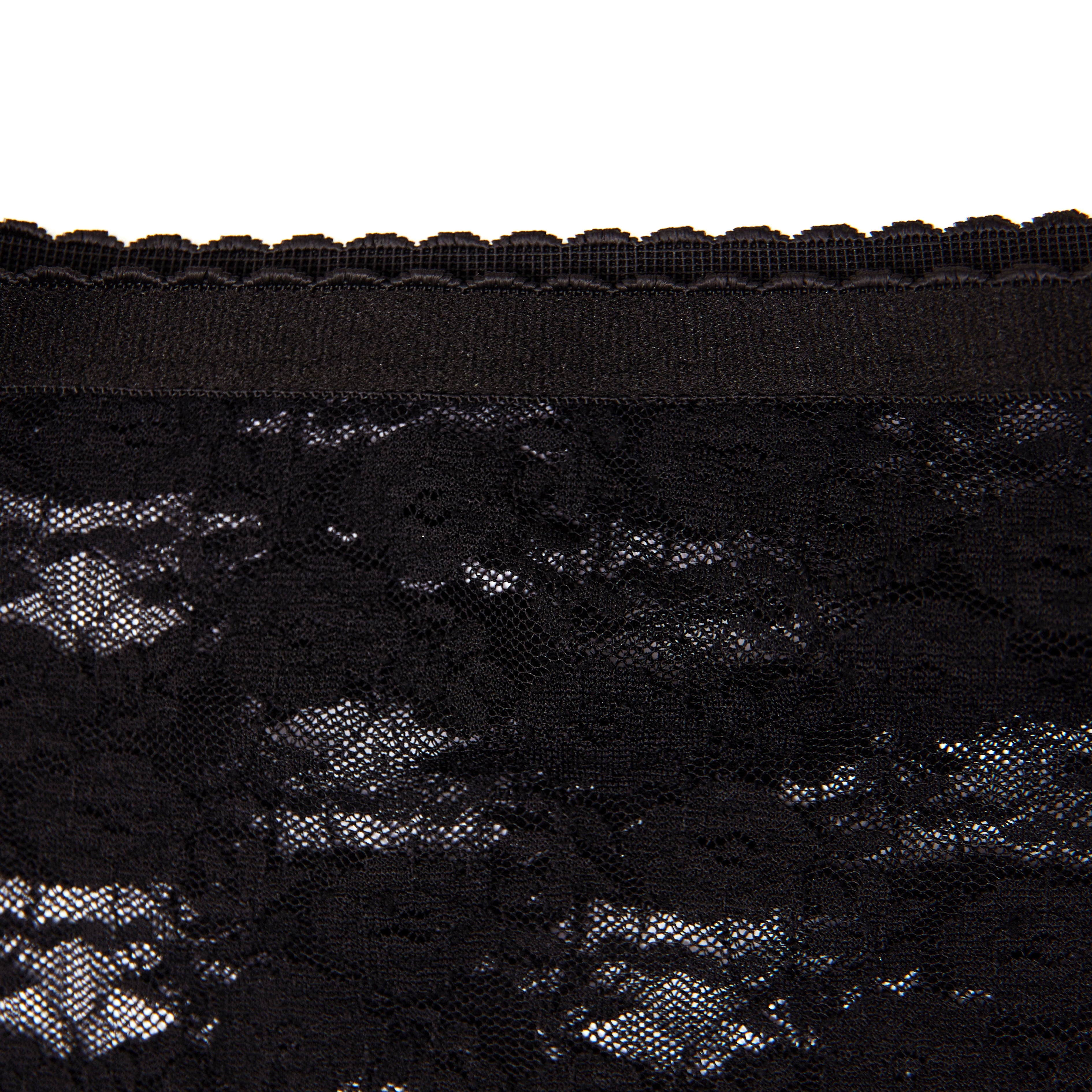 블랙 레이스 타이츠