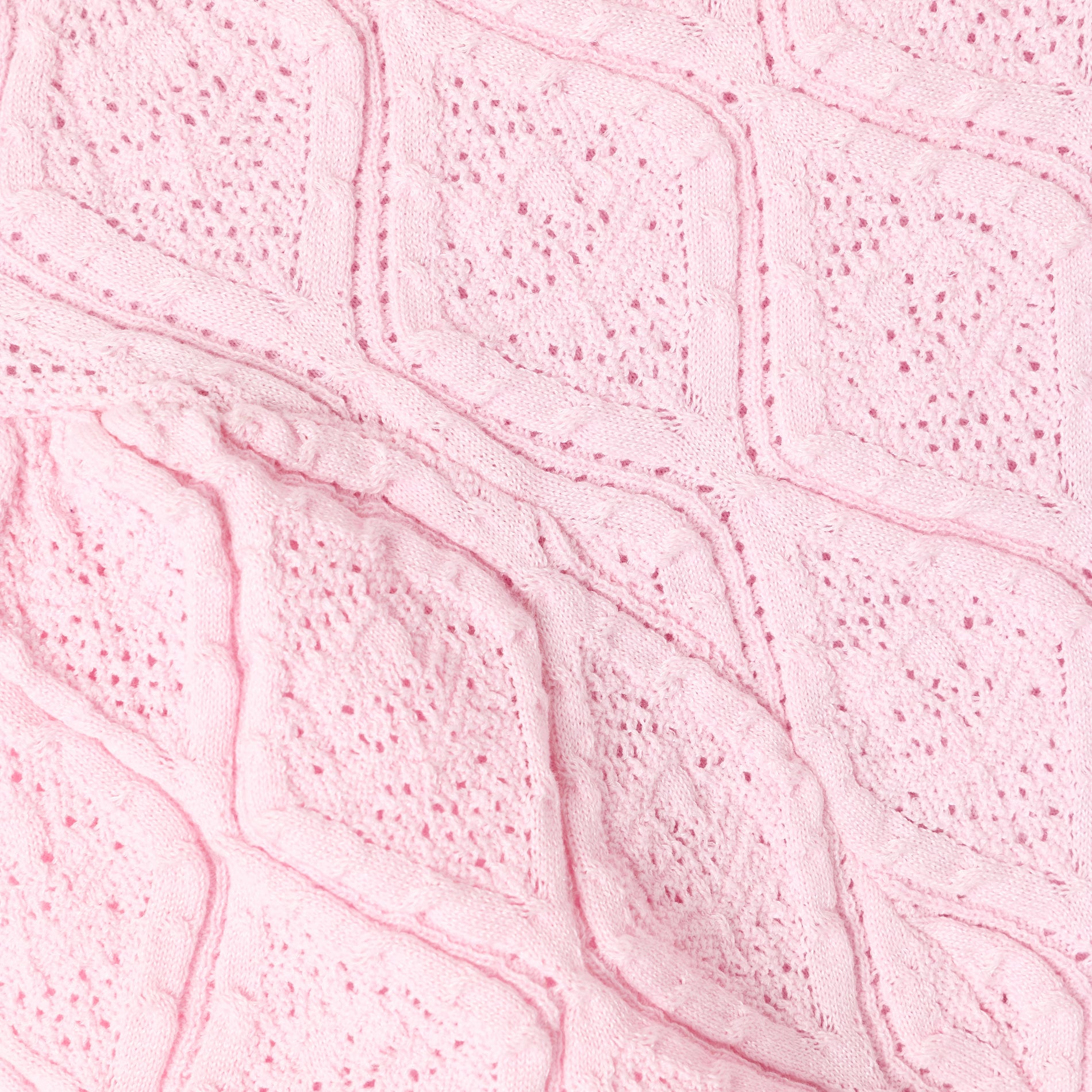 Pink Lace Bow Knit Skirt