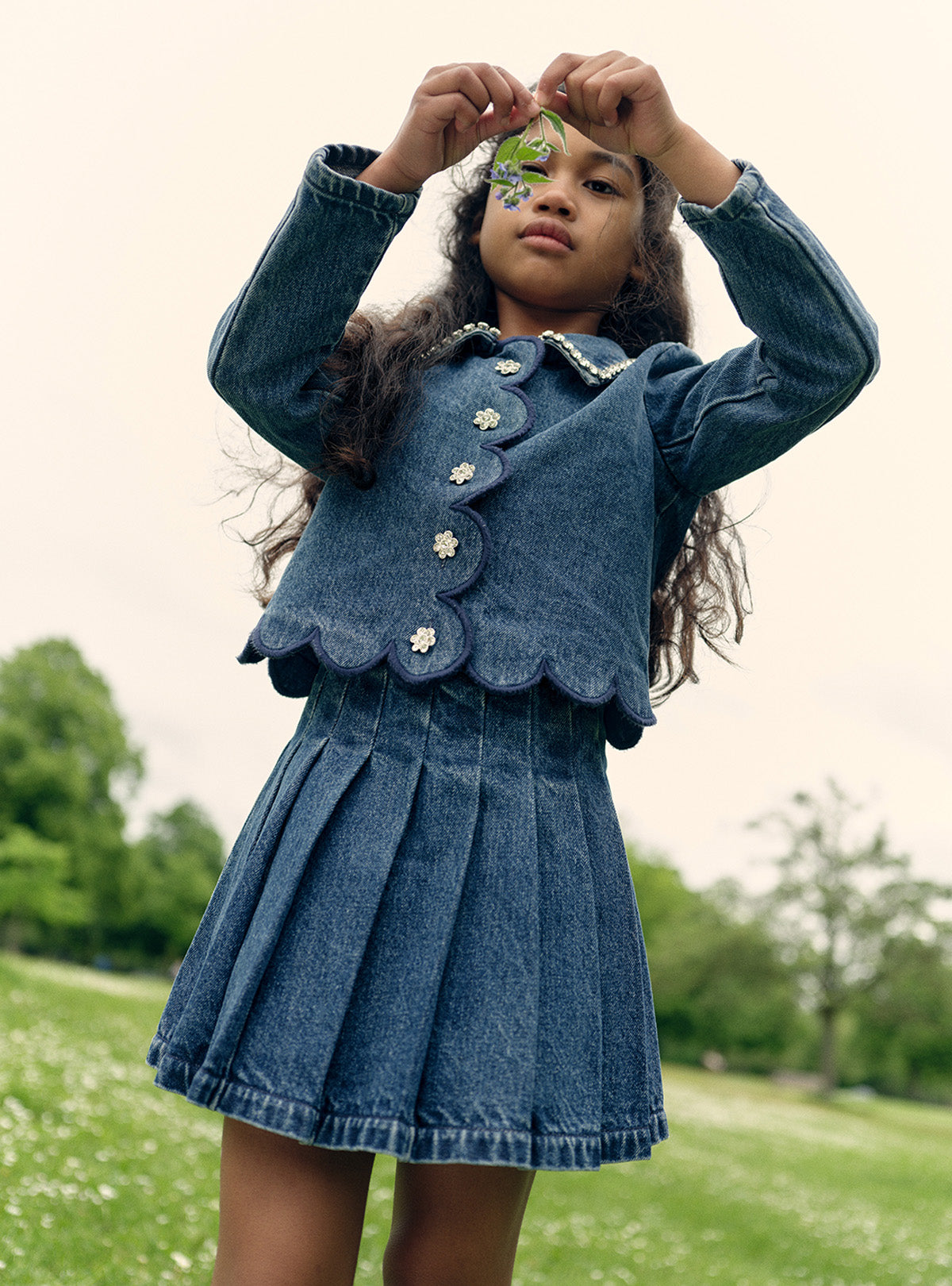 Denim Mini Skirt Outfit Jeans Skirts For Juniors Buy Girls Blue