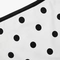 White Polka Dot Bikini Bottoms